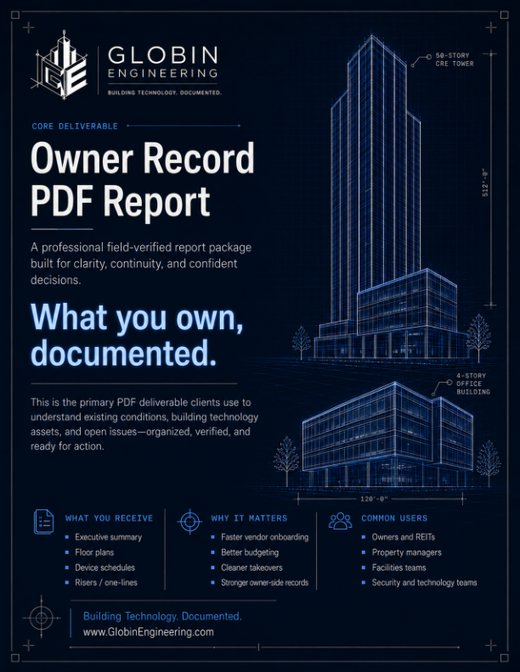 Owner Record PDF Report one-sheet thumbnail