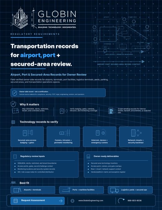 Transportation / Aviation / Maritime Secured-Area Records one-sheet thumbnail